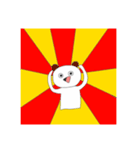 崩壊うさぎ？（個別スタンプ：14）