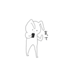 崩壊うさぎ？（個別スタンプ：16）