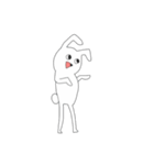 崩壊うさぎ？（個別スタンプ：27）