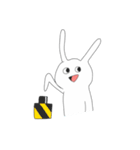 崩壊うさぎ？（個別スタンプ：34）