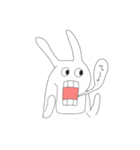 崩壊うさぎ？（個別スタンプ：39）