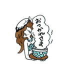 かき子。KAKIGIRL（個別スタンプ：9）