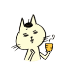 待ってるネコさん（個別スタンプ：16）