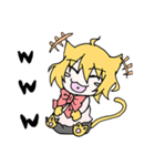 わんぱくニャンコ（個別スタンプ：12）