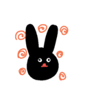 マックロ ウサギ（個別スタンプ：4）