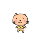ゆるーい感じのねこ（個別スタンプ：21）