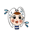 美白デンタル子ちゃんの日常（個別スタンプ：3）