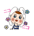 美白デンタル子ちゃんの日常（個別スタンプ：32）
