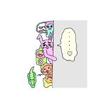 足ながうさぎのペニーと不思議な仲間たち（個別スタンプ：19）