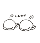 ゆるい球体たち（個別スタンプ：34）