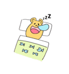くまぴょんとうさぴー（個別スタンプ：11）
