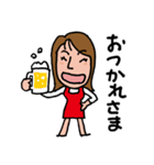 ナオミ＆チョコ 毎日使える基本セット（個別スタンプ：20）