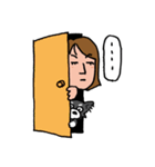 ナオミ＆チョコ 毎日使える基本セット（個別スタンプ：30）