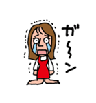 ナオミ＆チョコ 毎日使える基本セット（個別スタンプ：37）
