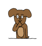 ヘタ絵スタンプ2（動物たち）（個別スタンプ：5）