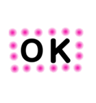 ザ★黒文字（個別スタンプ：14）