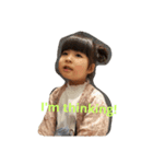 ayuyuchan 等身大の女の子スタンプ（個別スタンプ：5）