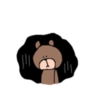 くまのぬいぐるみのスタンプ（個別スタンプ：5）