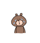 くまのぬいぐるみのスタンプ（個別スタンプ：21）