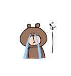 くまのぬいぐるみのスタンプ（個別スタンプ：22）