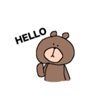 くまのぬいぐるみのスタンプ（個別スタンプ：29）