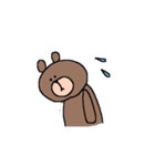 くまのぬいぐるみのスタンプ（個別スタンプ：36）