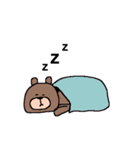 くまのぬいぐるみのスタンプ（個別スタンプ：37）