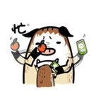 前に進もう！山豚！（個別スタンプ：3）