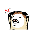 前に進もう！山豚！（個別スタンプ：23）