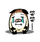 前に進もう！山豚！（個別スタンプ：39）