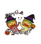 マイペースな双子@Halloween（個別スタンプ：1）