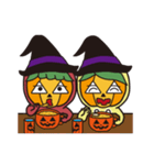 マイペースな双子@Halloween（個別スタンプ：9）