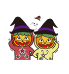 マイペースな双子@Halloween（個別スタンプ：10）