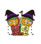 マイペースな双子@Halloween（個別スタンプ：14）