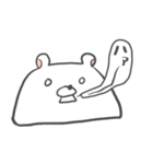 しろくまもちモッチー -Super-（個別スタンプ：3）