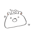 しろくまもちモッチー -Super-（個別スタンプ：27）