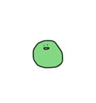二文字しか話せないさやえんどうさん（個別スタンプ：22）