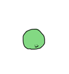 二文字しか話せないさやえんどうさん（個別スタンプ：23）