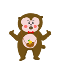 モン、キキ（個別スタンプ：4）