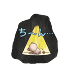 くまのくま子と仲良しみかん（個別スタンプ：32）