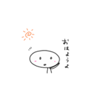 シロヨコナガマルクン よく使うスタンプ（個別スタンプ：4）