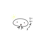シロヨコナガマルクン よく使うスタンプ（個別スタンプ：12）