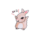 うさぎ ラム（個別スタンプ：4）