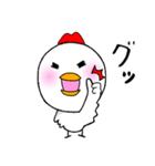 にわとりぐるみの日常（個別スタンプ：18）