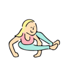 yoga lovers（個別スタンプ：12）