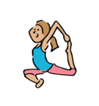 yoga lovers（個別スタンプ：20）