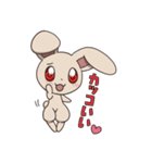 べた褒めうさちゃん（個別スタンプ：30）