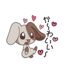 べた褒めうさちゃん（個別スタンプ：31）