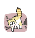 みけねこ - ミルの日常生活（個別スタンプ：3）
