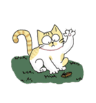 みけねこ - ミルの日常生活（個別スタンプ：9）